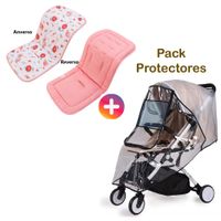 Protector de Coche para Bebé con Cobertor de Lluvia Smt 15