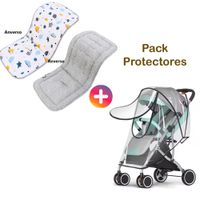 Protector de Coche para Bebé con Cobertor de Lluvia Smt 24