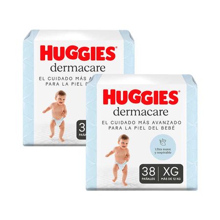 pack-panal-huggies-dermacare-talla-xg-paquete-38un-x-2un