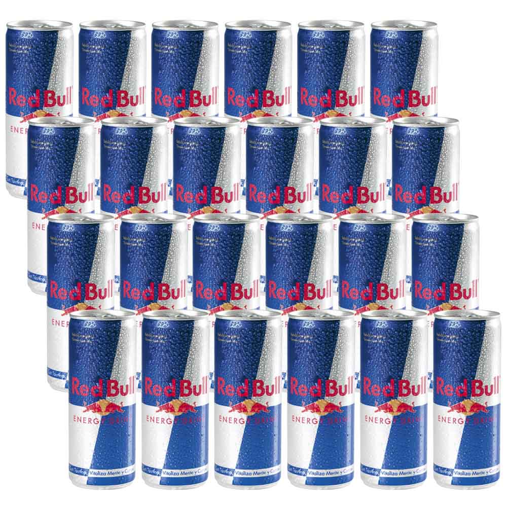Bebida energizante RED BULL Paquete 24 Latas 250Ml c/u