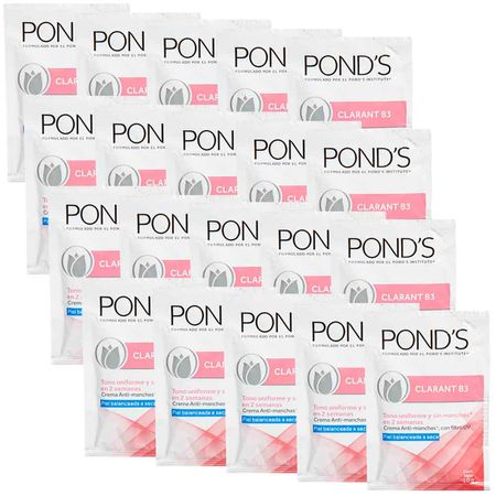 crema-clarant-ponds-b3-piel-seca-tira-20-sachets-10ml-cu