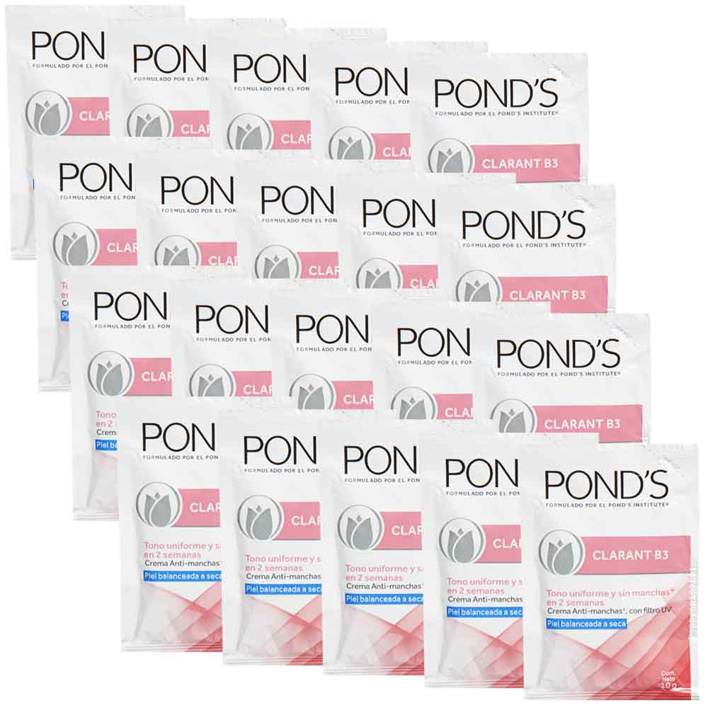 Crema Clarant PONDS B3 Piel Seca Tira 20 Sachets 10ml c/u