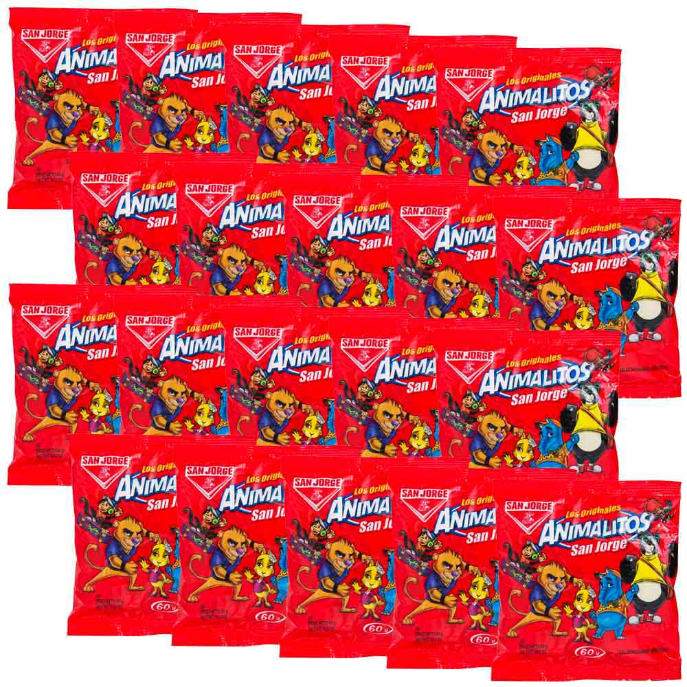 Galle SAN JORGE Animalitos Paquete 20 Bolsas 60g c/u