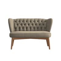 Sofá Chester Pearl 2 Cuerpos - Beige Claro