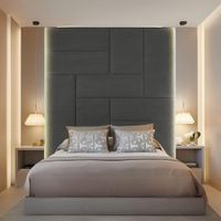 Cabecera Baraka Home Arhus 2 Plz - Gris Oscuro