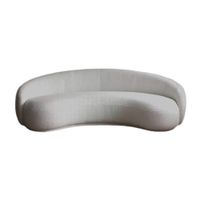 Sofá Minimalista Ancona 3 Cuerpos - Gris Claro