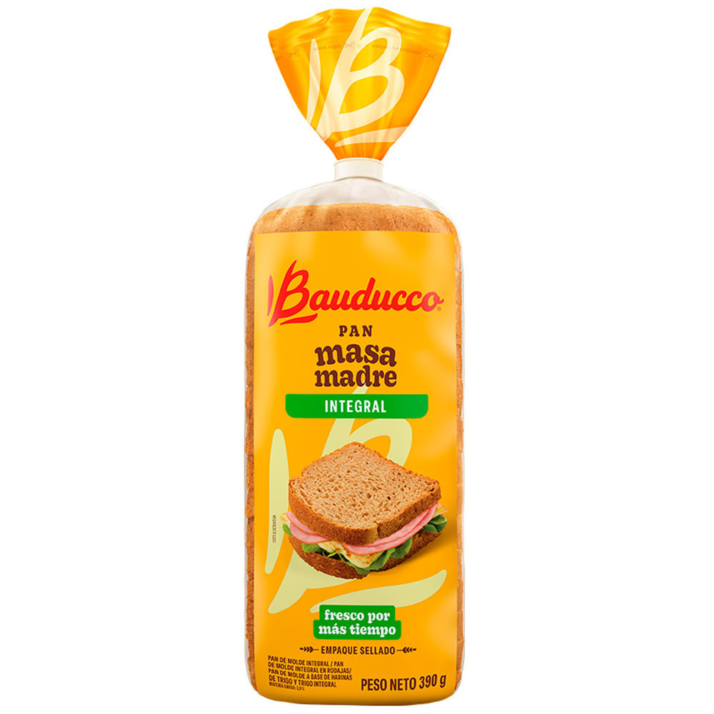 Pan Integral BAUDUCCO Bolsa 390g