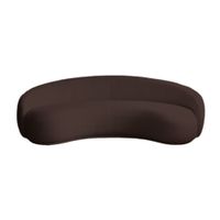 Sofá Minimalista Ancona 3 Cuerpos - Chocolate