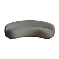 Sofá Minimalista Ancona 3 Cuerpos - Gris Oscuro