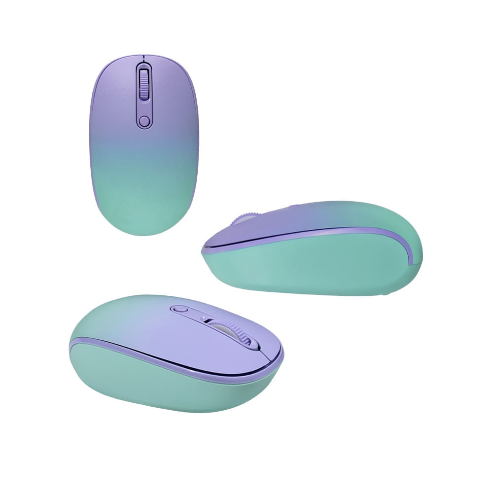 Mouse Inalámbrico TEROS TE-1224S 800-1600 DPI receptor USB 4 botones