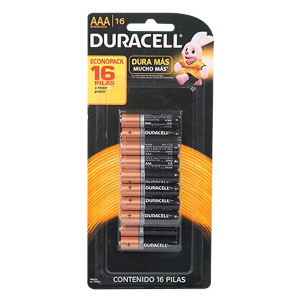 Pilas Duracell Aa Blíster 16Un