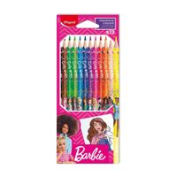 Lápices MAPED Colors Barbie Caja 12un