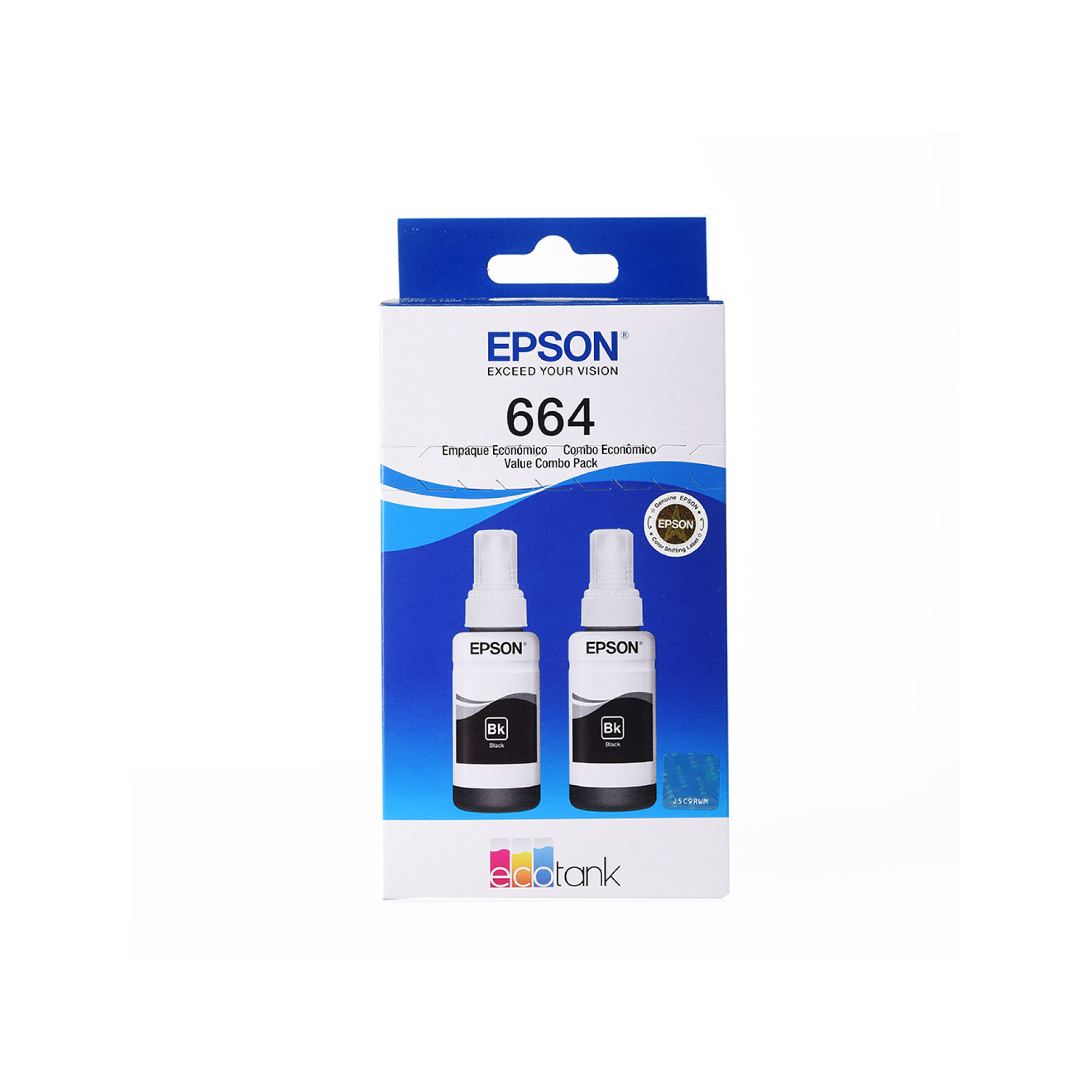 Pack EPSON Dos Tintas N T664