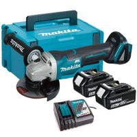 Amoladora Angular 4 1/2"" 18V LXT BL 2 Bat 5.0 Ah Makita DGA458RTJ