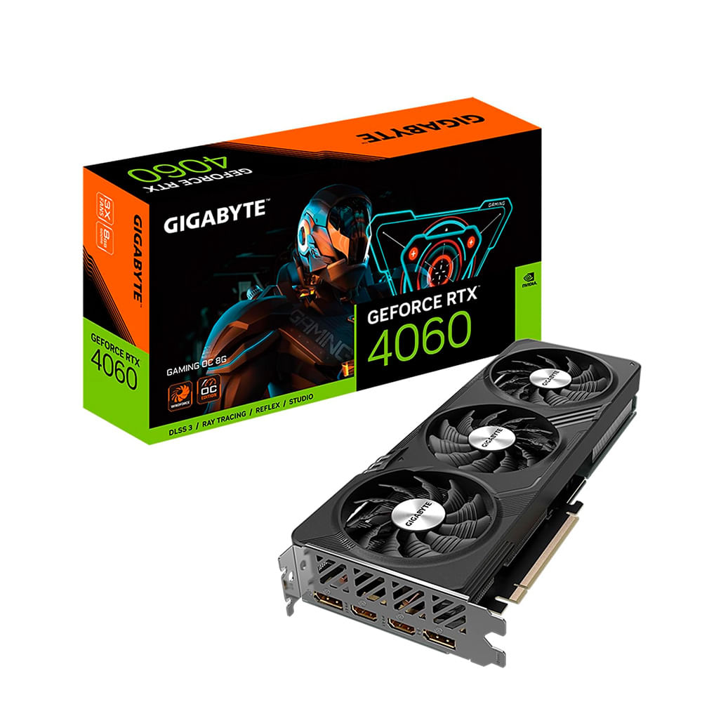 Tarjeta Gráfica GeForce RTX 4060 Gaming OC 8G