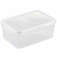 Set de Táperes de Plástico VIVA HOME C&C Rectangular 1.7L