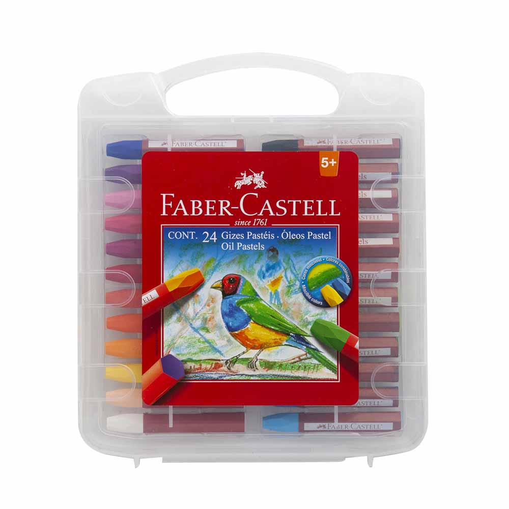 Óleos FABER-CASTELL Colores Pastel Estuche 24un