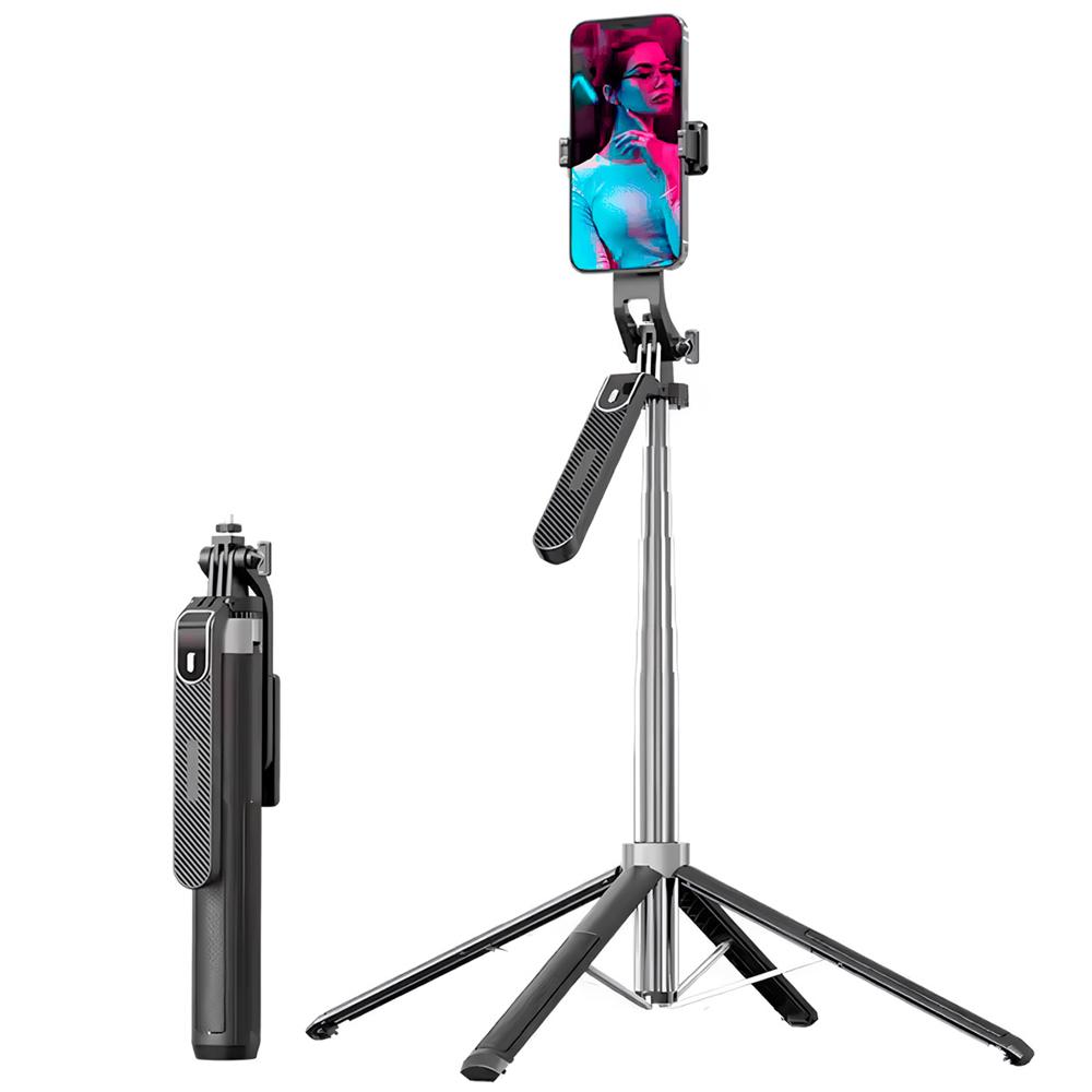 Trípode Palo Selfie De 180cm Más Disparador Bluetooth P180