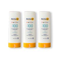 Crema Fotoprotectora Pediatrico 100 SPF Dermosol 150g 3 Unidades