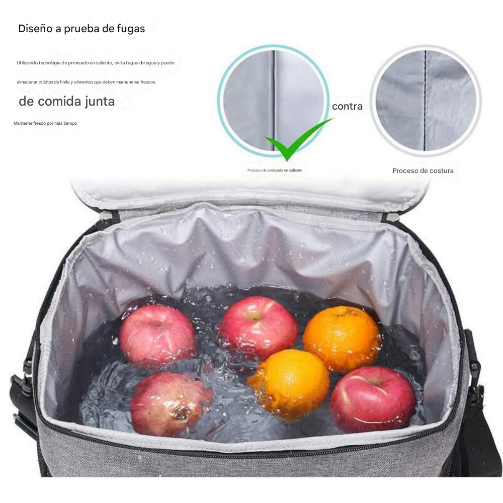 Bolsa Térmica Plegable De 25 Litros, Cesta Aislante, Bolsa Térmica, Bolsa De Picnic, Bolsa