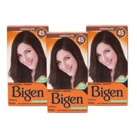 Pack de 3 tintes Bigen Chocolate #45