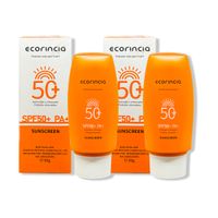 Protector Solar 50 SPF Ecorincia 50G 2 Unidades