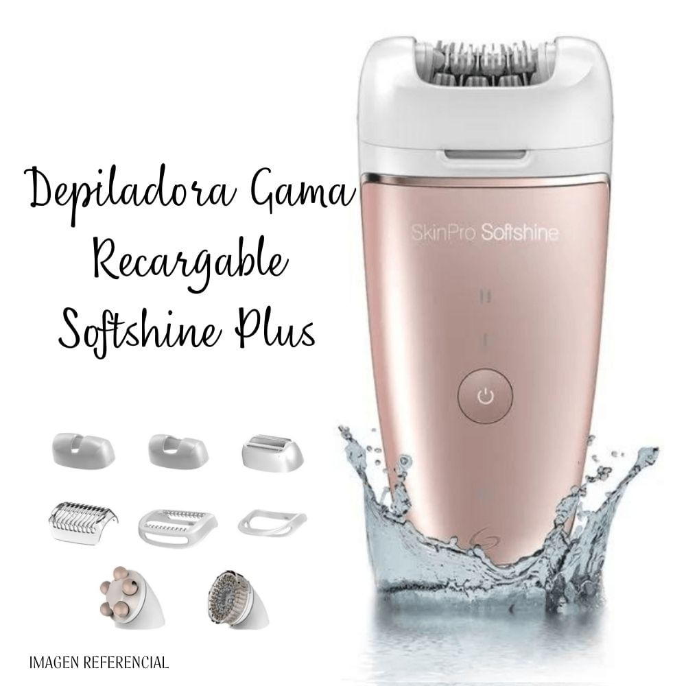 Depiladora Gama Recargable Softshine Plus