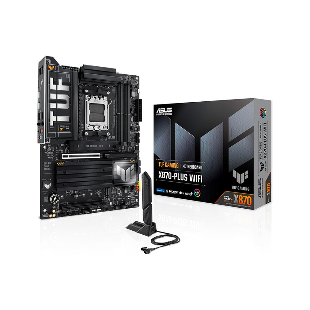 Placa Madre ASUS TUF Gaming X870-PLUS WiFi AMD AM5 X870 ATX