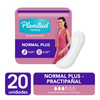 Practipañal PLENITUD Femme Incontinencia Leve a Moderada Paquete 20un