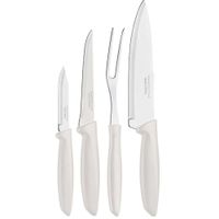 Jgo Cuchillos X 4 Pz Plenus Color Blanco - Tramontina Acero Inox