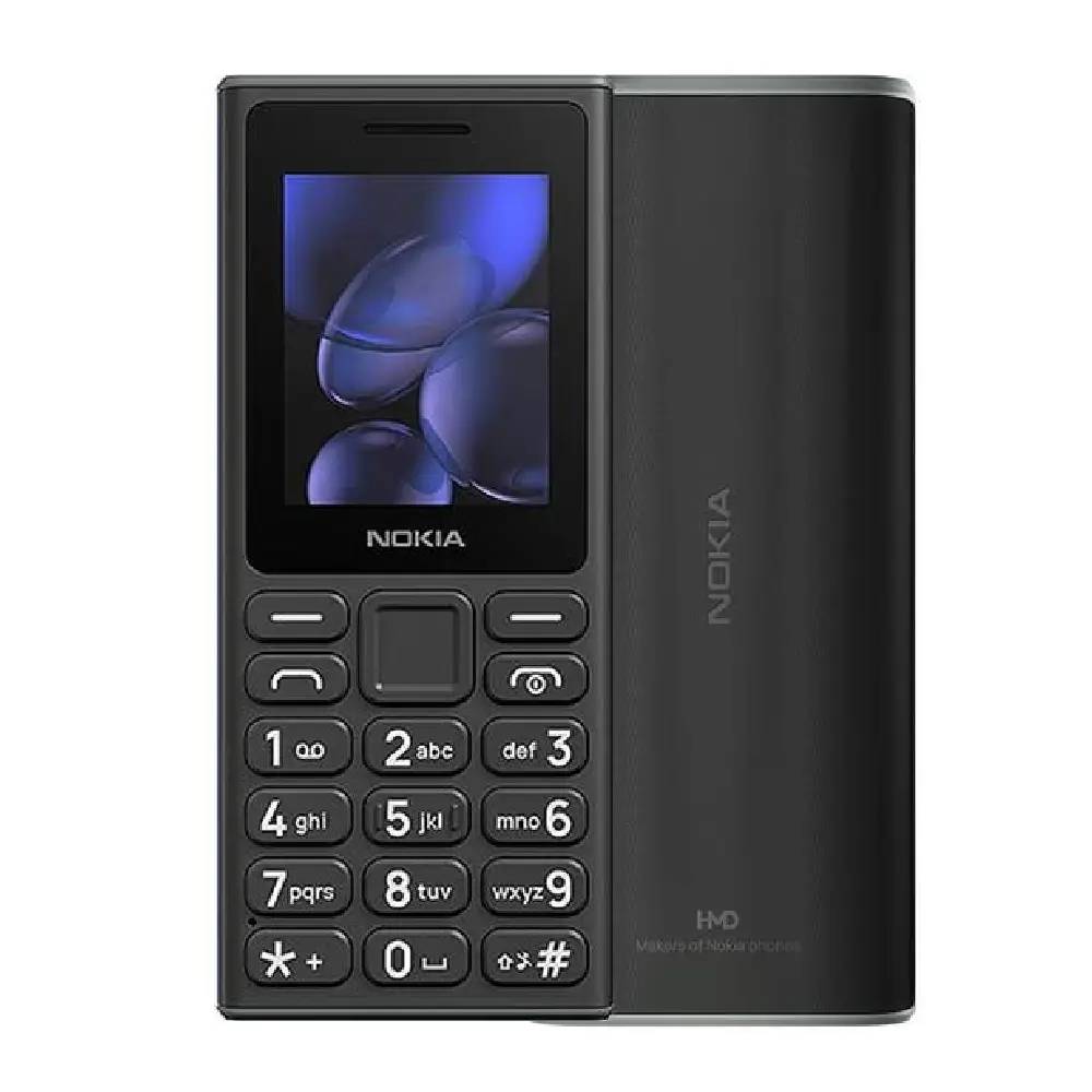 Nokia 105 (2024) 2G Teléfono Clásico con Batería Duradera y Diseño Resistente