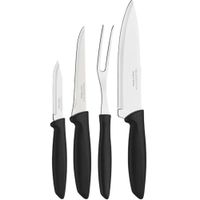 Jgo Cuchillos X 4 Pz Plenus Color Negro - Tramontina