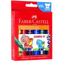 Plumones FABER CASTELL Jumbo al Agua Winner 47 Caja 6un
