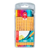 Plumones STABILO Fine Pen Point 88 Blíster 10un
