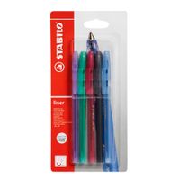 Lapiceros STABILO Liner Blíster 5un