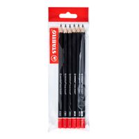 Lápices STABILO Exam Grade 2B Bolsa 6un