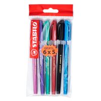 Lapiceros STABILO Excel 828 Bolsa 6un