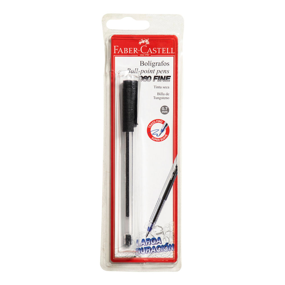 Lapicero FABER CASTELL 060-F Blíster 1un