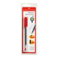 Lapicero FABER CASTELL 060-F Rojo Blíster 1un