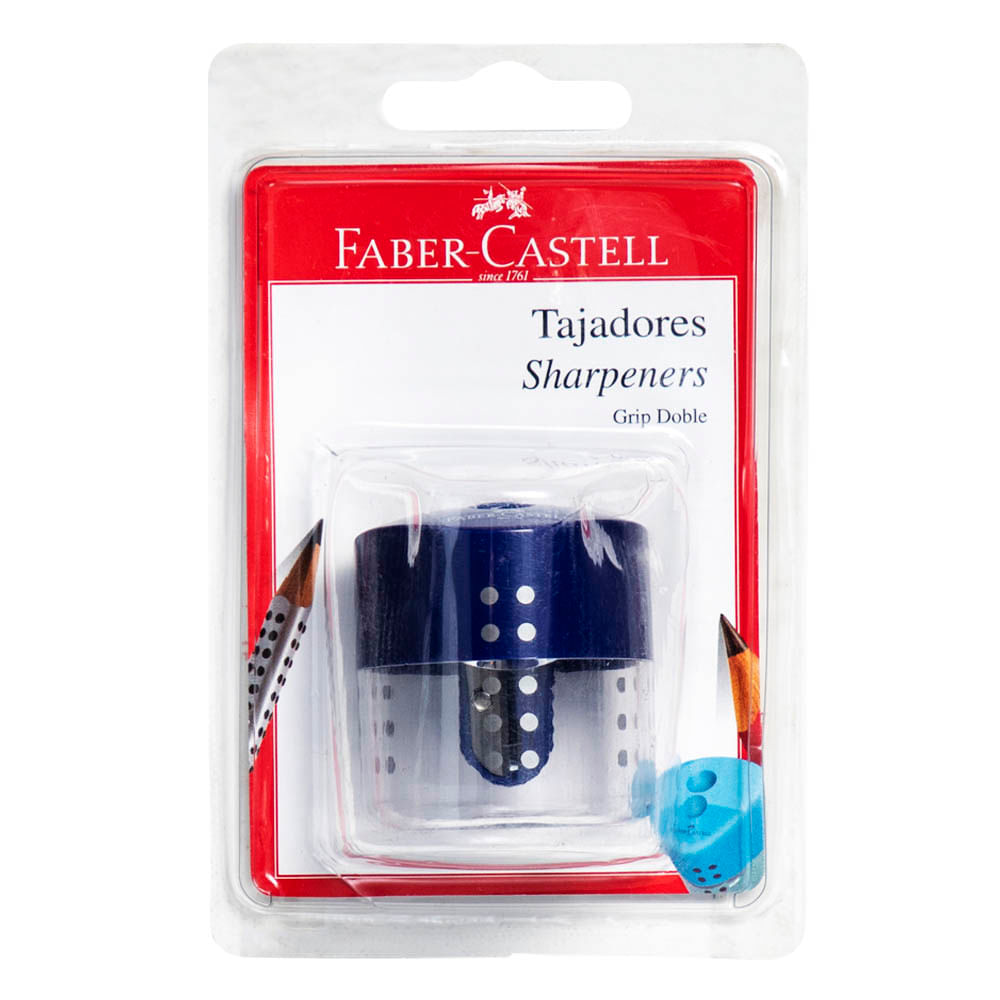 Tajador FABER-CASTELL Grip Doble Blíster 1un
