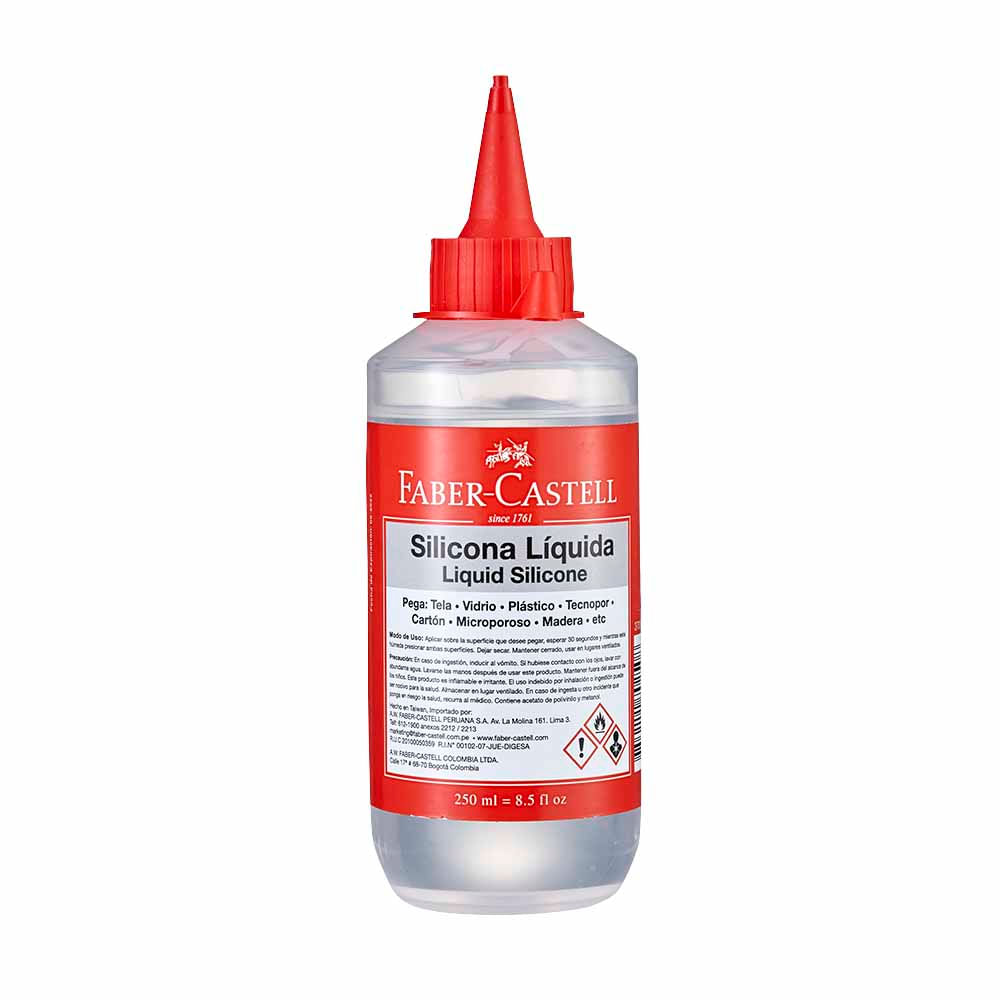 Silicona Líquida FABER CASSTEL con Dispensador Frasco 250ml