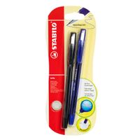Lapiceros STABILO Bille Hi-Flux Blíster 2un
