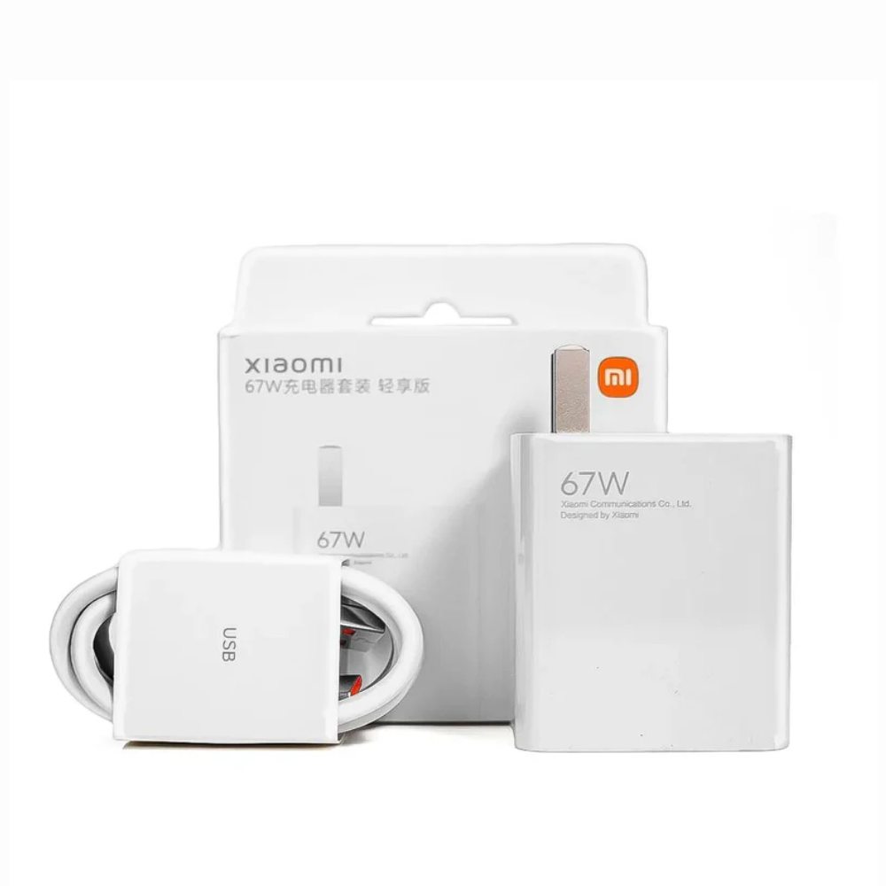 Cargador Xiaomi 67W Para Note 13 Plus - Original