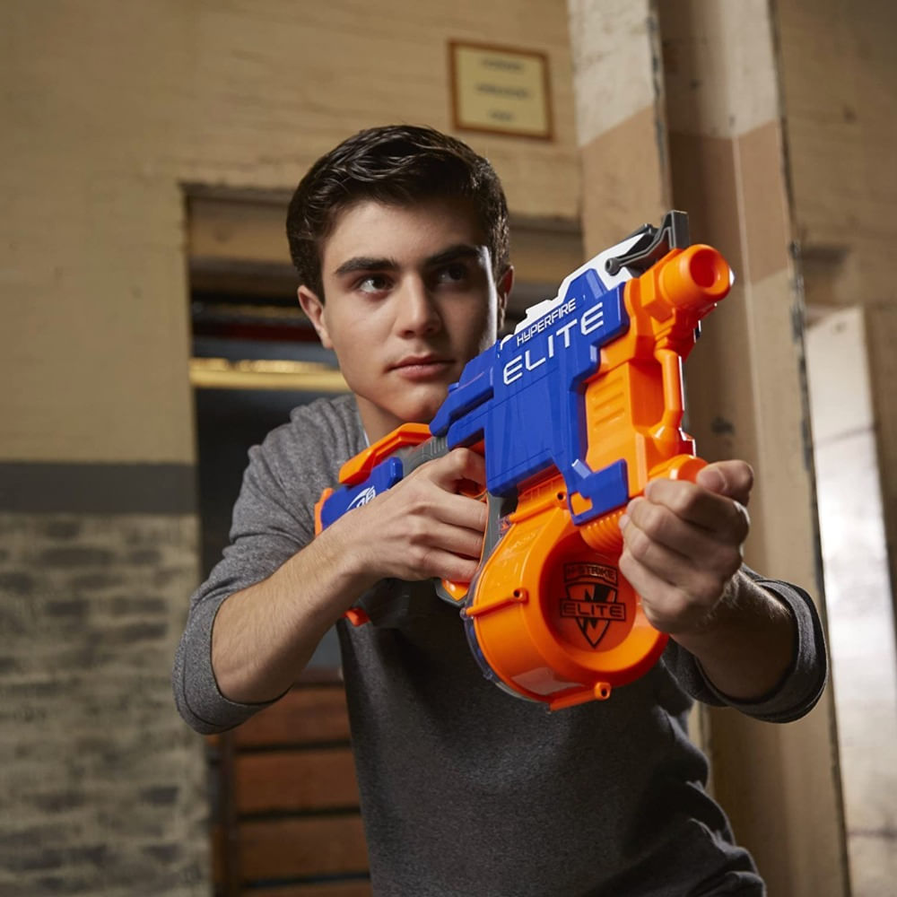 Nerf | n-strike elite rampage | ametralladora - plazaVea