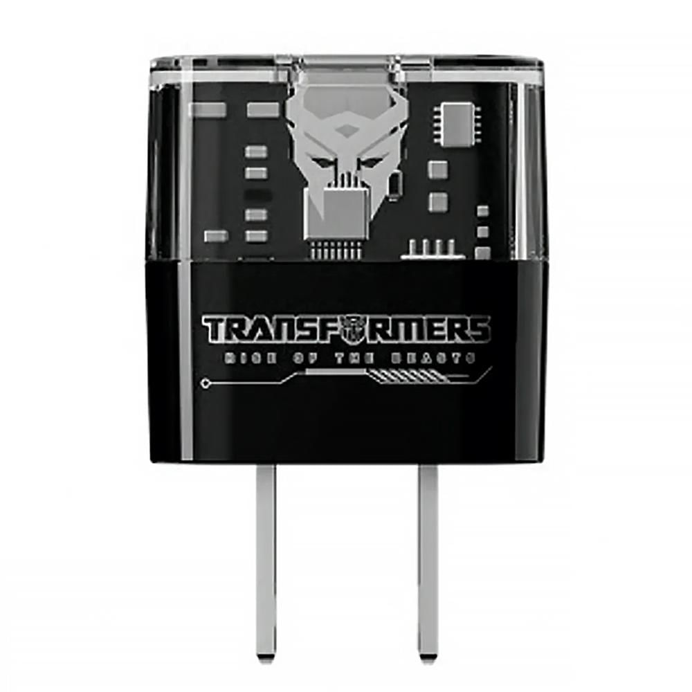 Cargador TRANSFORMERS TF-K05 de 20W Carga Rápida USB-C / USB-A Negro