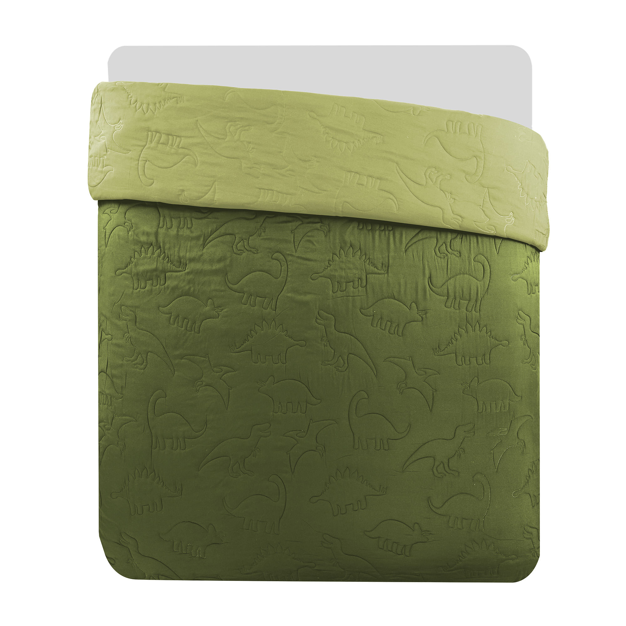 Cubrecama VIVA HOME Bicolor Verd 1.5 Plazas