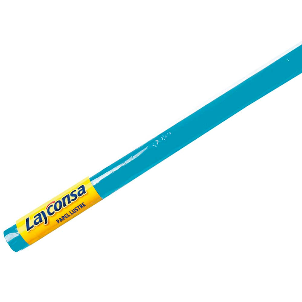 Papel Lustre LAYCONSA Celeste 50x70 Bolsa 3un