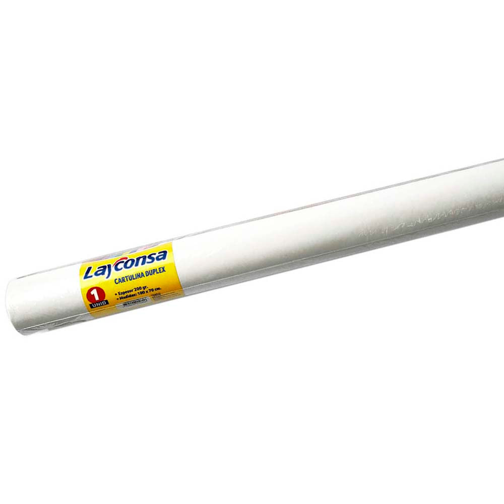 Cartulina Dúplex LAYCONSA 200g 70x100 Bolsa 1un