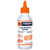 Cola Sintética VINIFAN Blanco Escolar Frasco 250g