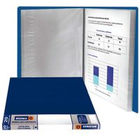 Catálogo con Fundas VINIFAN A4 Color Azul 20un